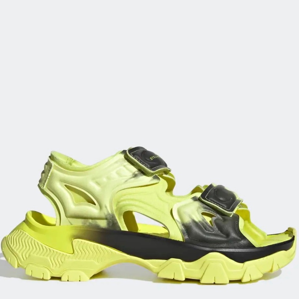 ADIDAS BY STELLA MCCARTNEY Neon Yellow Black Sandals
